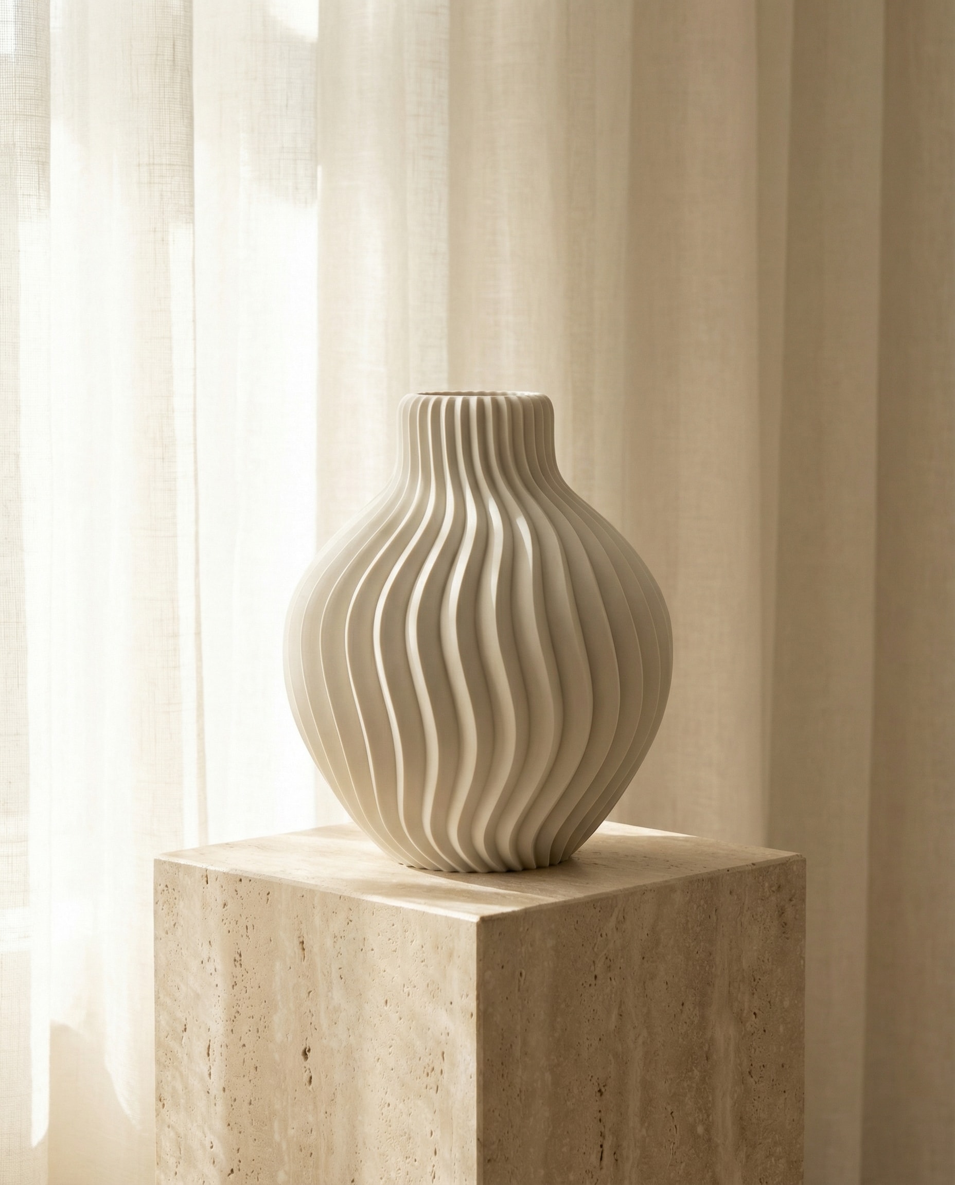 Breeze: glavna fotografija vaze na neutralnoj pozadini